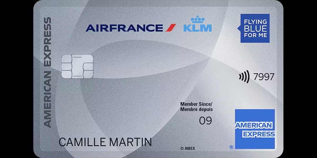 Carte American Express Air France KLM Silver