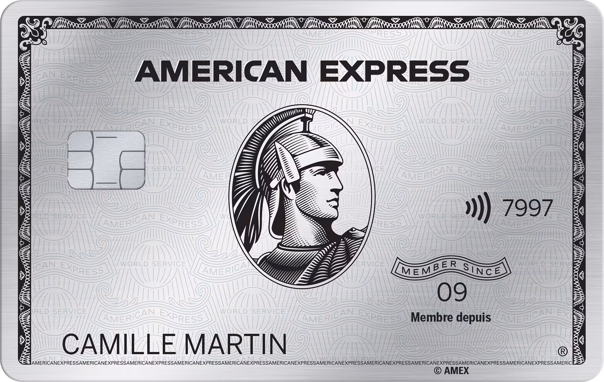 Carte American Express Platinum Membership Rewards