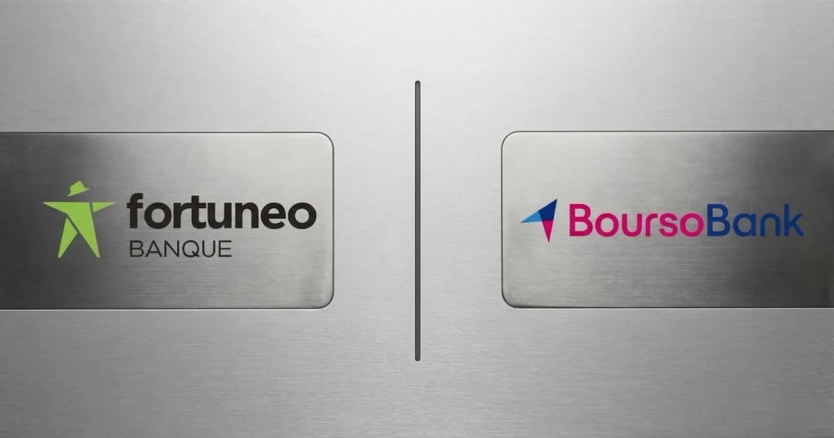 Application bancaire sur smartphone — comparatif Fortuneo vs BoursoBank 2026