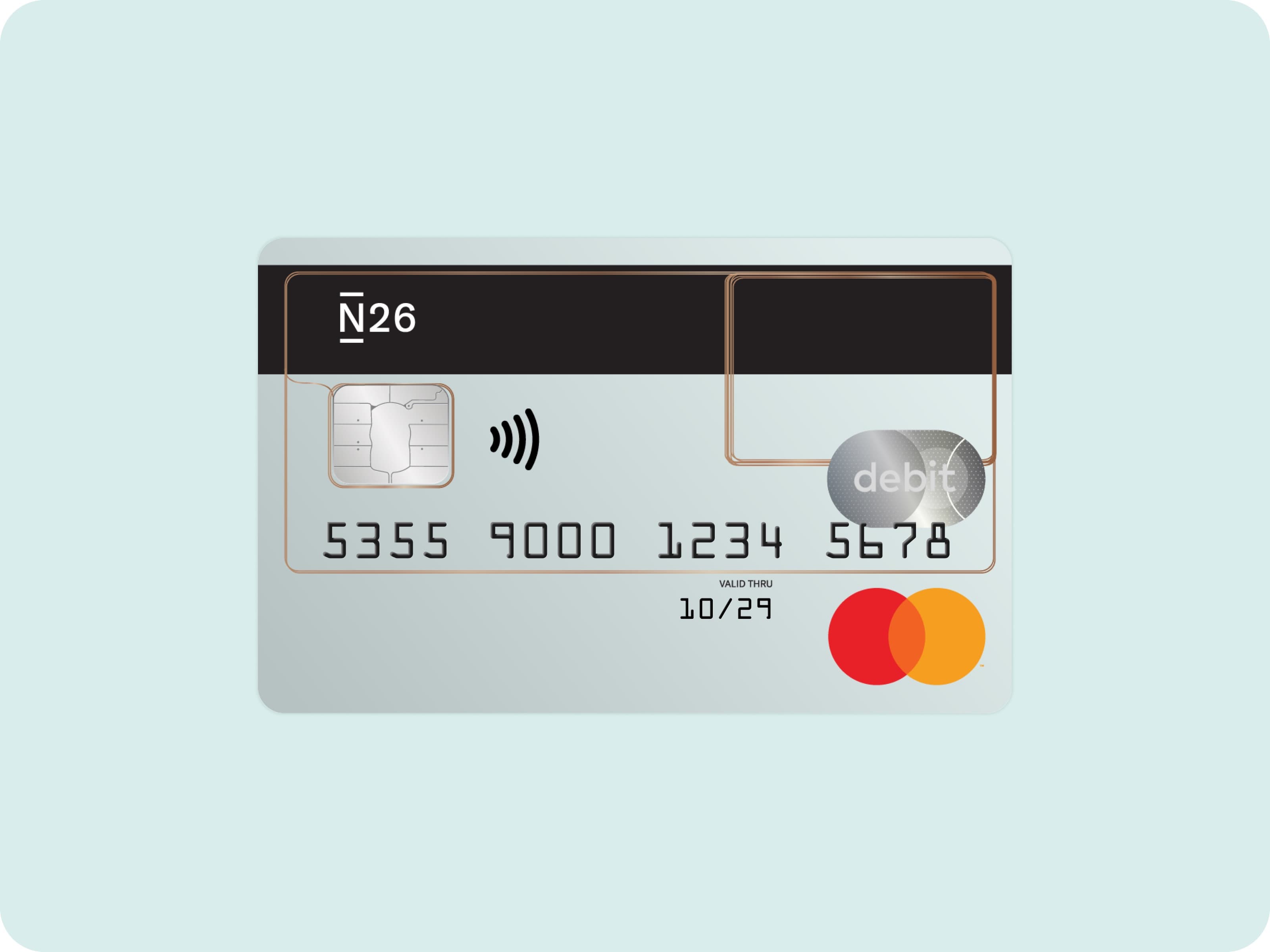 Carte N26 Standard pour voyager sans frais